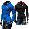 Fashion Side Zip Up Hooded Jacket