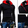 Fashion Side Zip Up Hooded Jacket