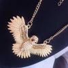 Big Owl Statement Necklace