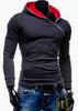 Fashion Side Zip Up Hooded Jacket