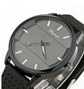 Silicone Leather Analog Watch Men