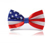 American Flag Print Big Bowtie