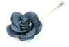 Handmade Fabric Rose Flower Pin Brooch