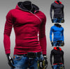 Fashion Side Zip Up Hooded Jacket